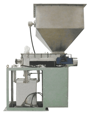 NKT's automatic weighing machine using screw feeder for powder